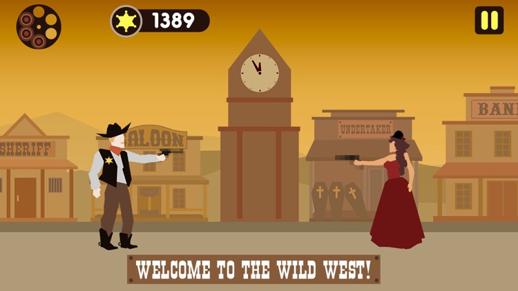 Western Cowboy Duel: Gun Action Shooting