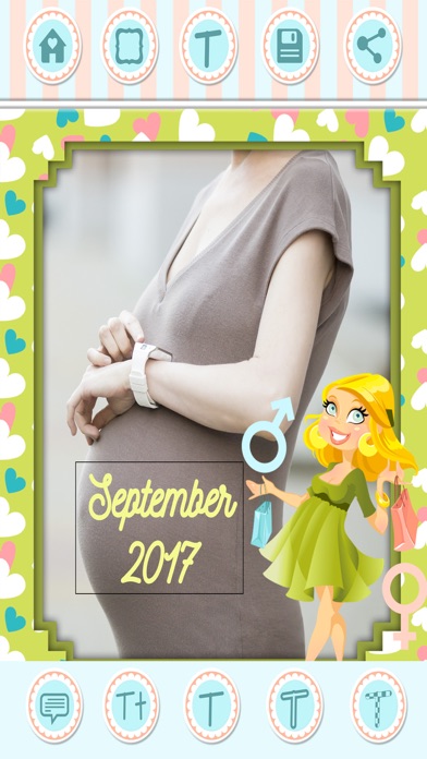 Pregnancy photo frames – Baby shower invitations screenshot 4