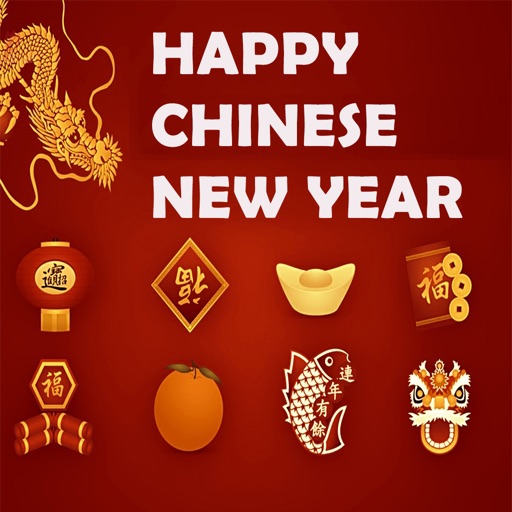 Chinese New Year Messages And Greetings Card icon