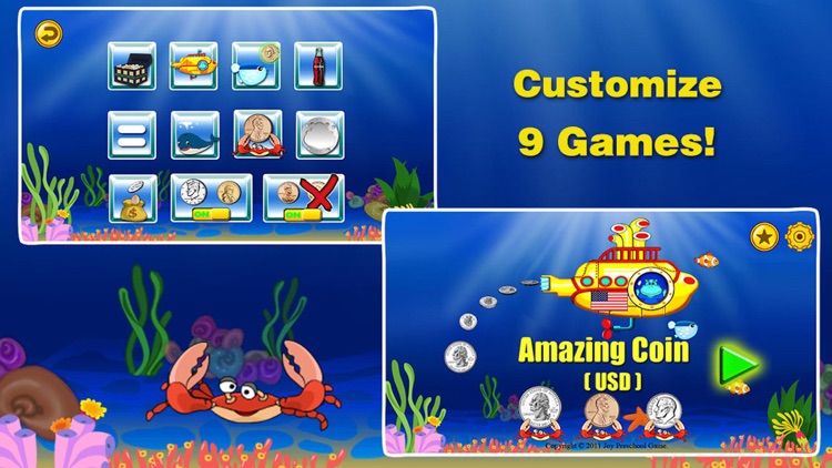 Amazing Coin - Kids Money Learning Counting Games