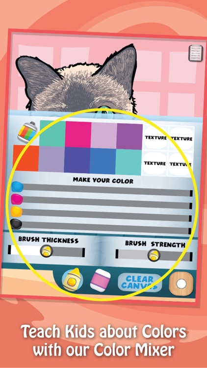 Paint & Play Cats, Coloring Book For Kids