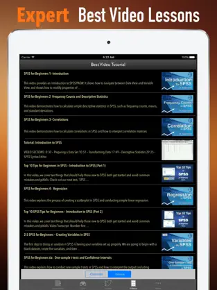 Capture 3 Tutorial para principiantes de SPSS - Guía paso a iphone