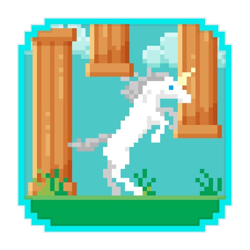 Flappy Unicorn Mannequin Challenge Icon