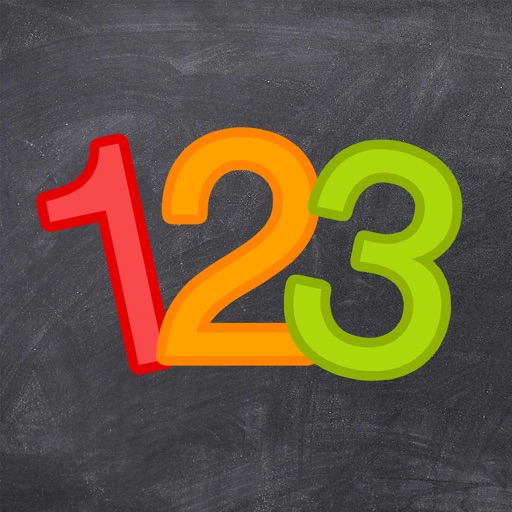 123 Genius First Numbers & Counting Game for Kids Icon