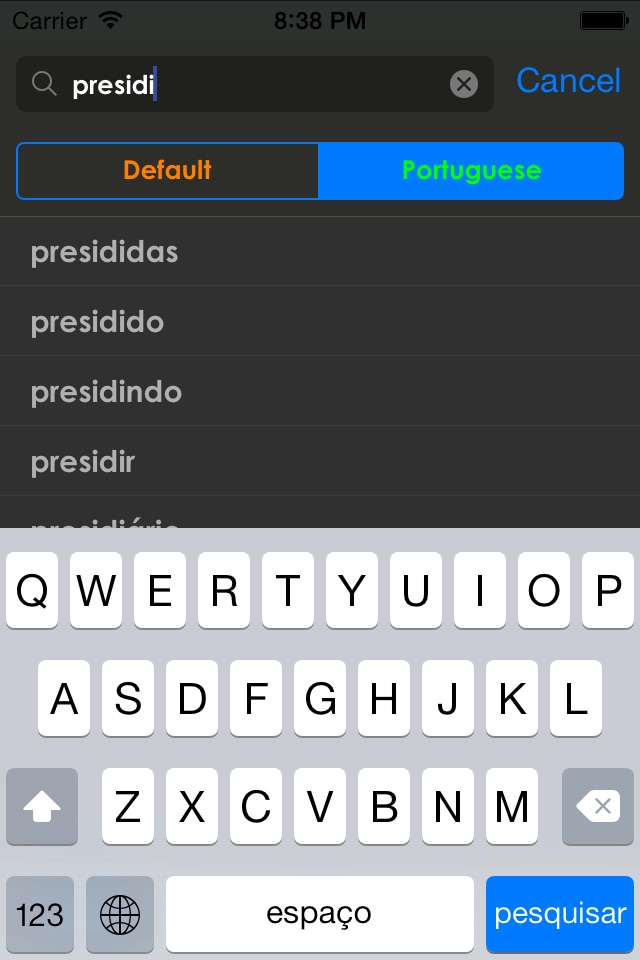 Dicionário português screenshot 2
