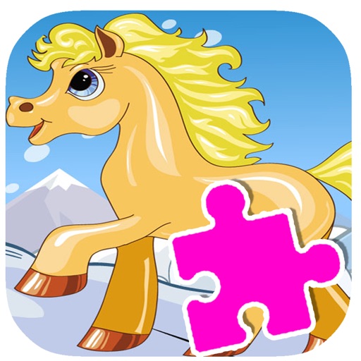 Kids Jigsaw Puzzles Games Pony Version icon