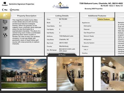 Berkshire Signature Properties for iPad screenshot 4