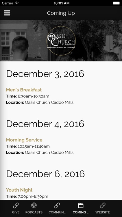 Oasis Church Caddo Mills - Caddo Mills, TX screenshot-3