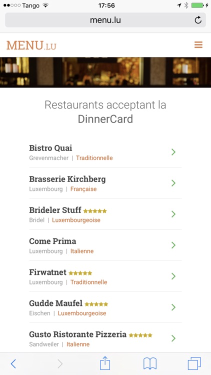 Menu.lu WebAPP screenshot-4