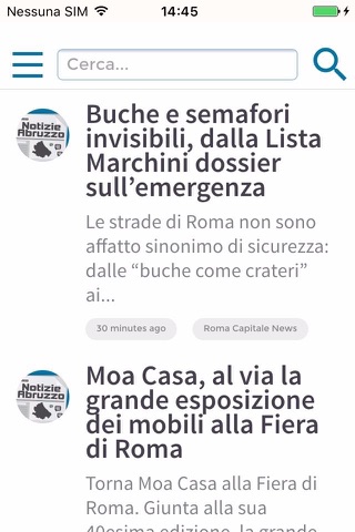 Roma News screenshot 3