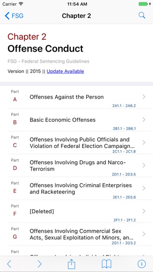 Federal Sentencing Chart