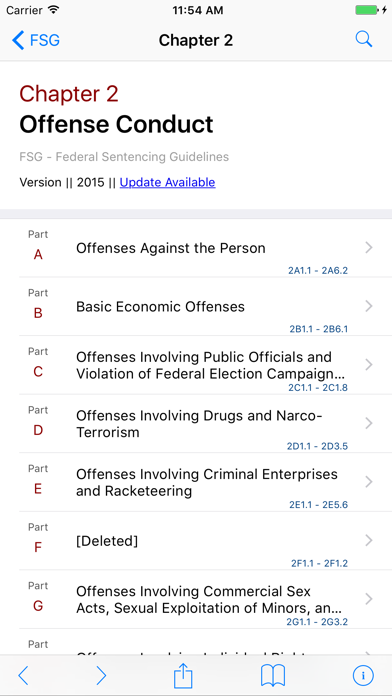 How to cancel & delete Federal Sentencing Guidelines (LawStack's FSG) from iphone & ipad 2