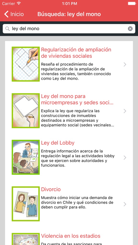 【图】Ley fácil, Chile(截图2) 【图】Ley fácil, Chile(截图2)
