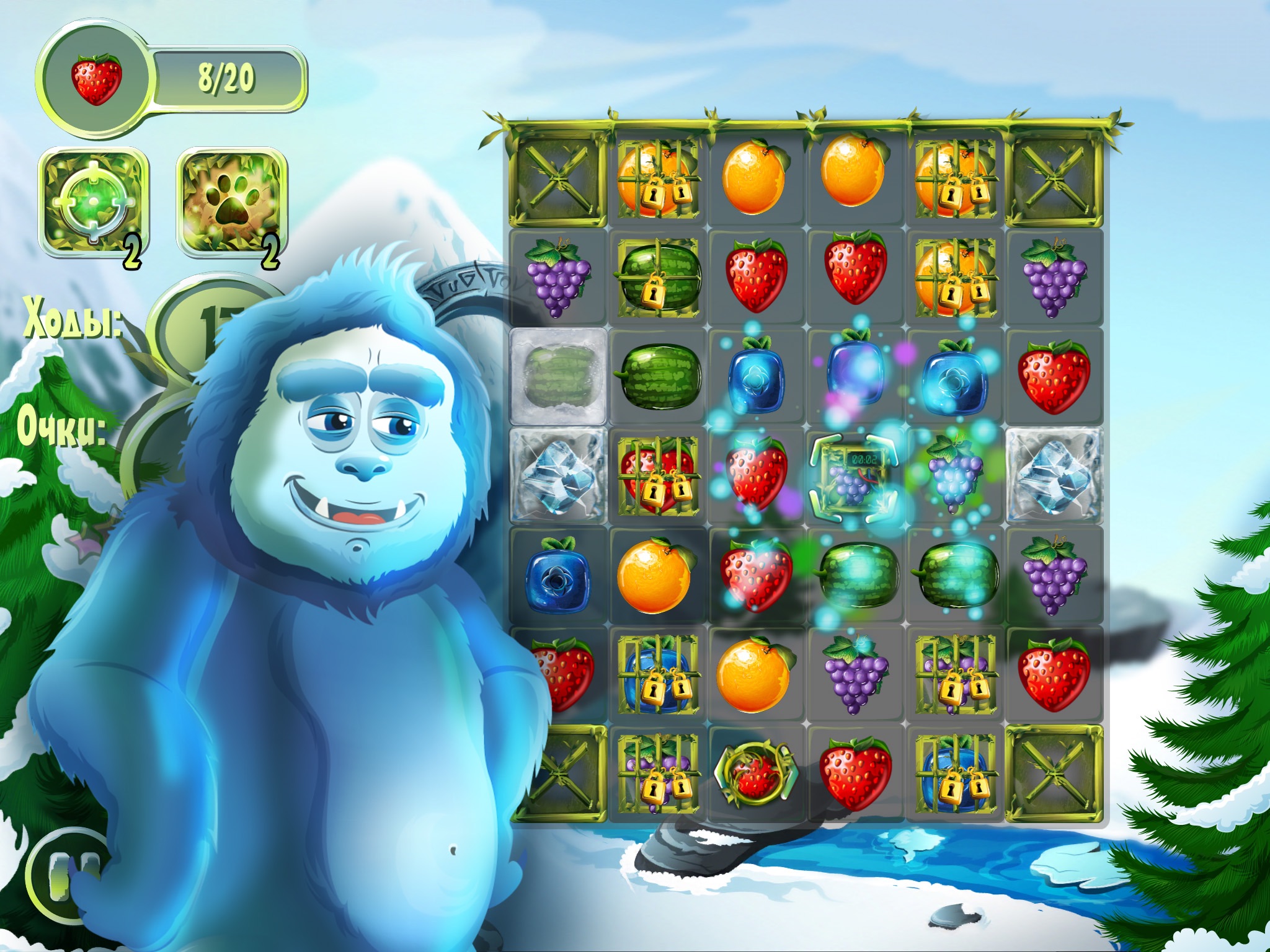 Panda. Fruit Adventure screenshot 4