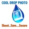 Cool Drop Photo allows you to take a photo, caption it, then save as a 