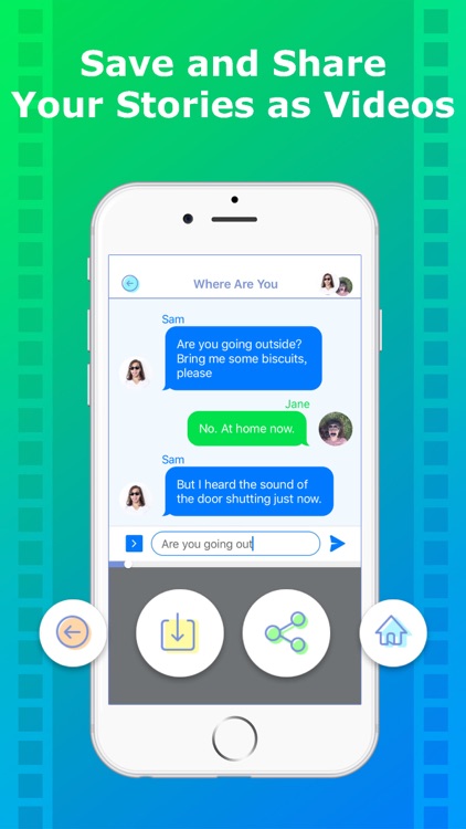 Chat Story Maker - Record Texts Videos