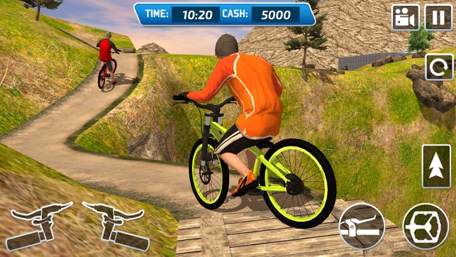 Offroad bicycle rider - uphill mountain BMX rider(圖2)-速報App