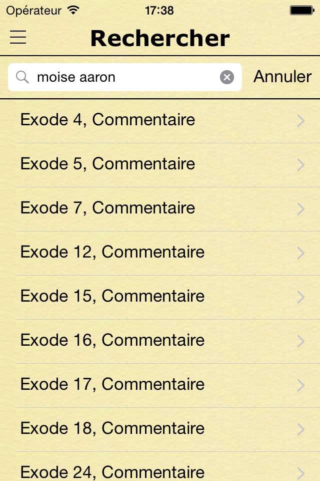La Bible Commentaires (Bible Commentary in French) screenshot 3
