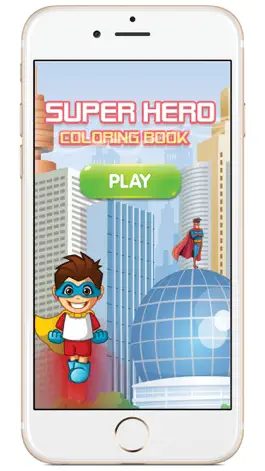 Game screenshot Super Hero Coloring Book apk