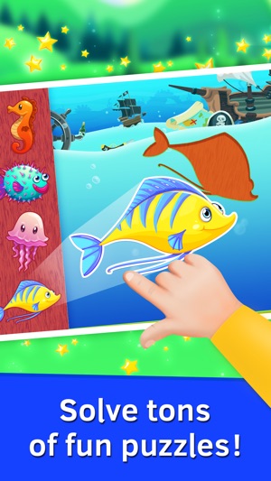 Sea Animal Puzzle for Toddlers(圖1)-速報App