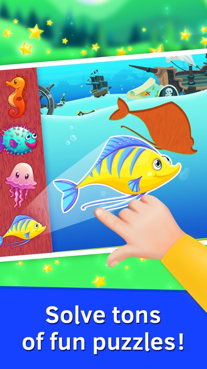 Sea Animal Puzzle for Toddlers