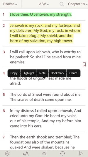 聖經 ASV－(Holy Bible ASV + 精讀聖經 中英對照)(圖2)-速報App