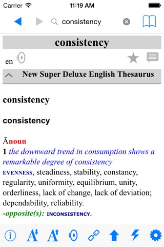 English Thesaurus Collection screenshot 4