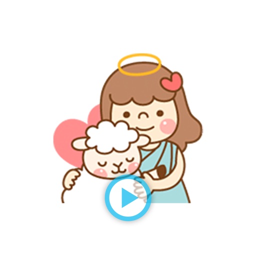 SALem ANGel & her SHEep - Animated Stickers icon