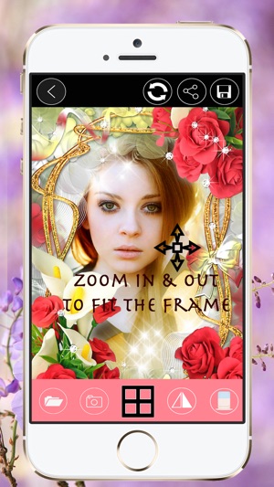 Romantic Flower Photo Frames(圖2)-速報App