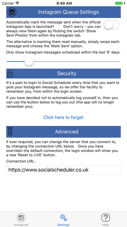 Social Scheduler App screenshot-3