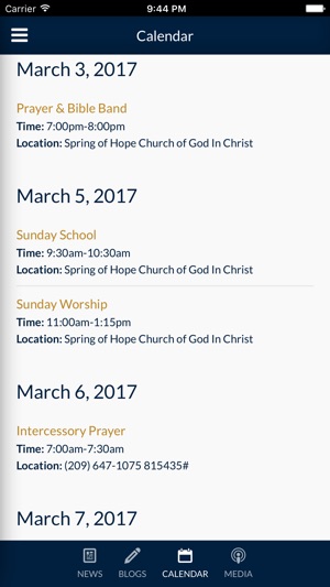 Spring of Hope COGIC - Springfield, MA(圖5)-速報App