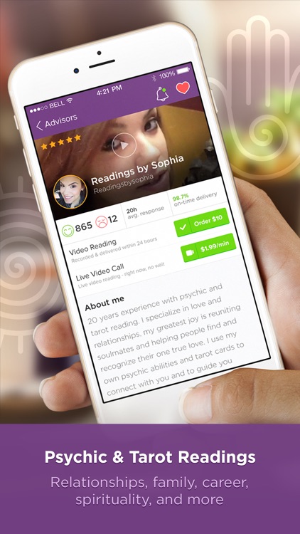 Purple Ocean Psychic Readings screenshot-0