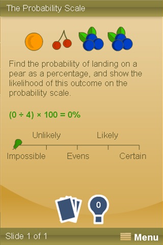 Numbers and Probability screenshot 2