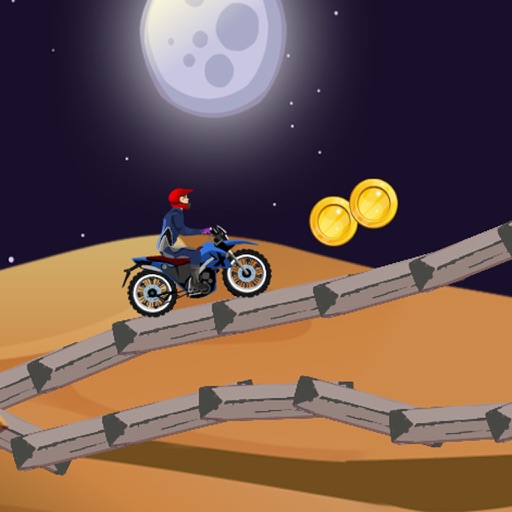 Desert MotorBike Icon