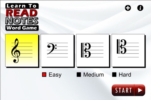 Learn To Read Music Notes (Word Game) screenshot 3