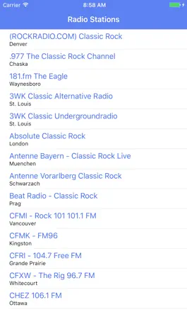 Game screenshot Radio Channel Classic Rock FM Online Streaming mod apk
