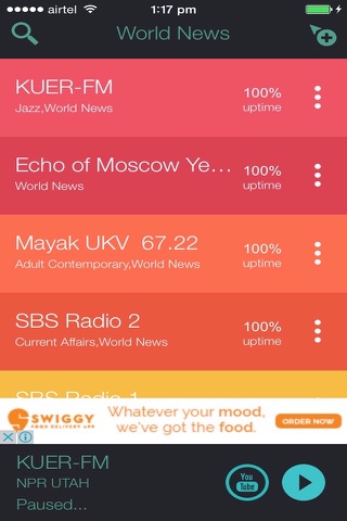 World News Radio Stations screenshot 2