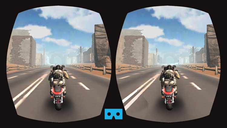 VR Moto Attack Racer : Free Virtual Reality Game