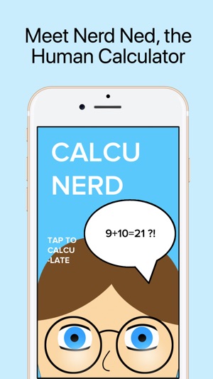 CalcuNerd - the Hilarious Human Calculat