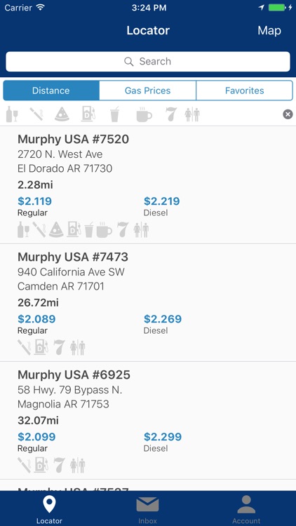 Murphy USA/Express Gas Finder