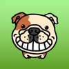 English Bulldog World Sticker Pack for iMessage