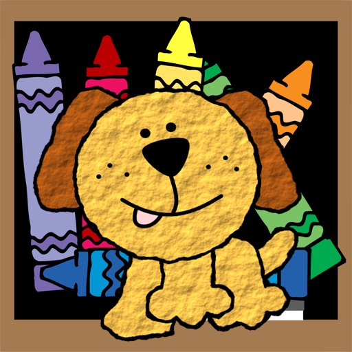 Dog Animal Coloring BookPages  For Kids icon