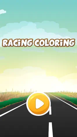 Game screenshot Speed racing car coloring book for kids games mod apk