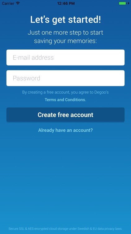 100 GB Degoo Online Storage screenshot-3