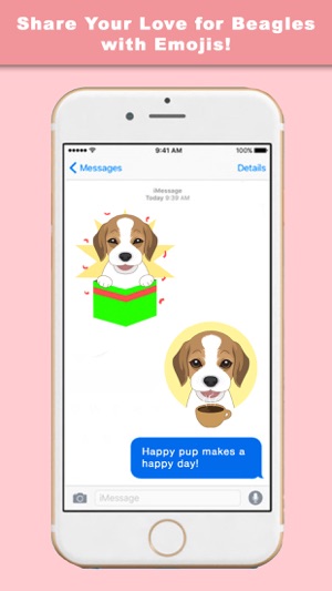 BeagleMoji - Stickers & Keyboard for Beagle Dogs(圖3)-速報App