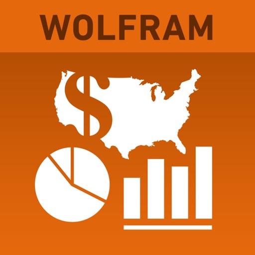 Wolfram US Economic Indicators Reference App iOS App
