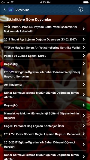 Yüzüncü Yıl Üniversitesi Mobil(圖2)-速報App