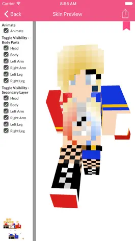 Game screenshot SS Skin For Minecraft Edition apk