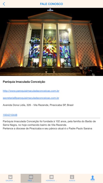 Paroquia Imaculada V Rezende