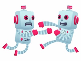 Funny and cute Robots with high quality and creative design from the heart and soul personal for you